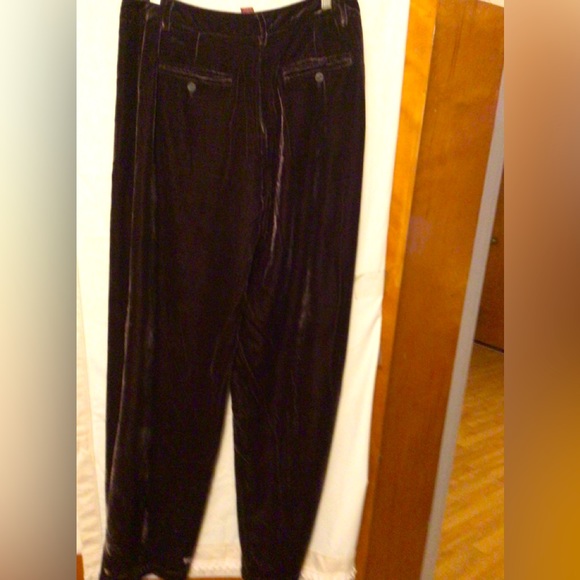 Sundance Velvet wide leg pans Sz10 NWOT - Picture 3 of 5